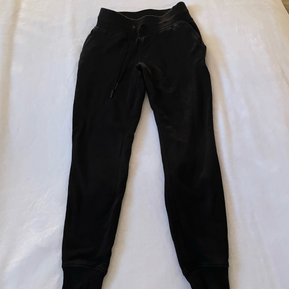 lululemon athletica Black Track Joggers